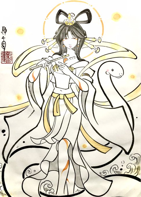 イチキシマヒメのtwitterイラスト検索結果