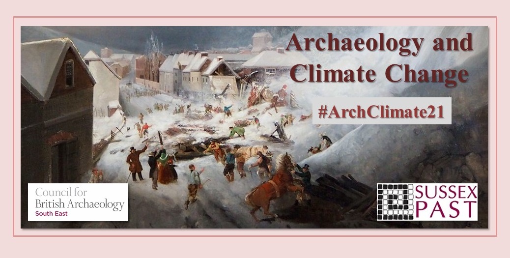 Tickets now selling for our online Archaeology & Climate Change Conference, 17th April. Talks from archaeologists & specialists at the front line of the Anthropocene: @wildlifetor @marcyrockman @_LaraBand @hannahfluck @vandenoort Robyn Pender & Martin Bell eventbrite.co.uk/e/archaeology-…