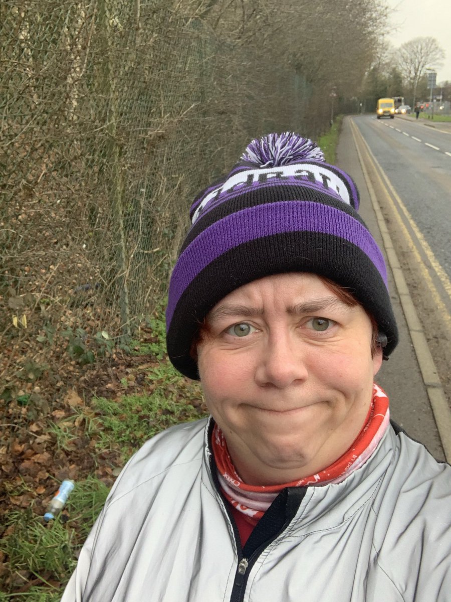 SarahJSpall's tweet photo. Dragged myself out for another run this morning, started off rubbish but was better at the end. Slightly behind target for my #RunLeJog challenge but I’m slowly chipping away the gap. Was lovely to say hi to fellow runners & walkers enroute #MercerActive #ThisGirlCan #NorthTown https://t.co/Jkl1jGpEzl