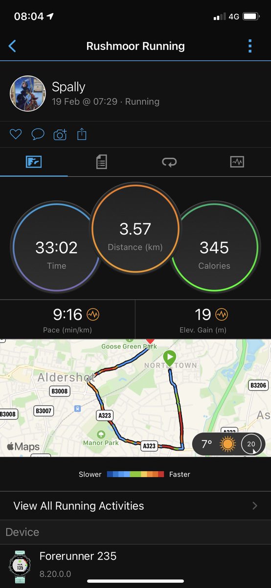 SarahJSpall's tweet photo. Dragged myself out for another run this morning, started off rubbish but was better at the end. Slightly behind target for my #RunLeJog challenge but I’m slowly chipping away the gap. Was lovely to say hi to fellow runners & walkers enroute #MercerActive #ThisGirlCan #NorthTown https://t.co/Jkl1jGpEzl