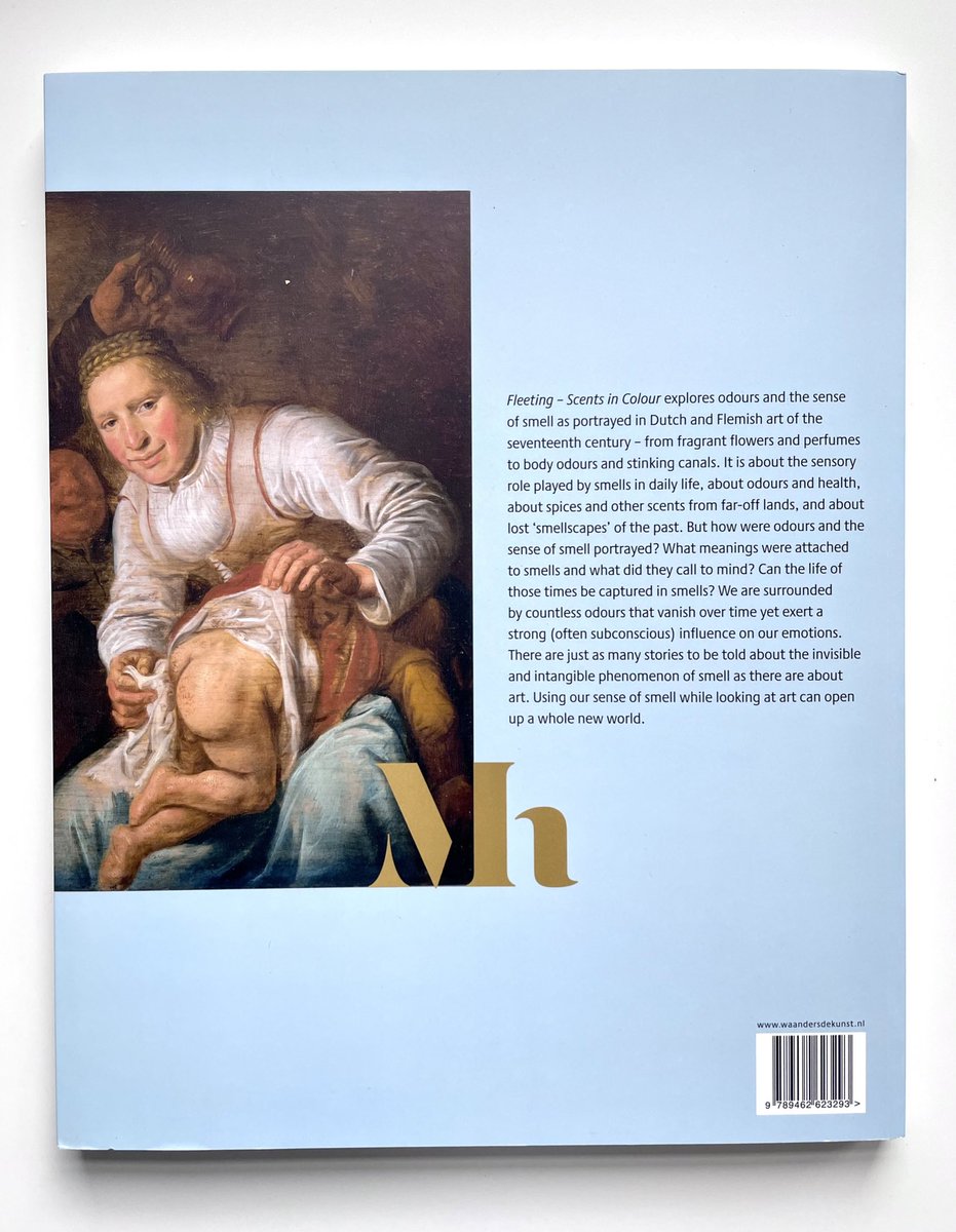 Lizzie_Marx's tweet photo. Here it is – the exhibition catalogue for Fleeting – Scents in Colour @mauritshuis. 
In this collection of essays, smell and art are explored in wonderfully varying and enlightening ways – https://t.co/D1xNNq48NV. https://t.co/42NmfWpsDq