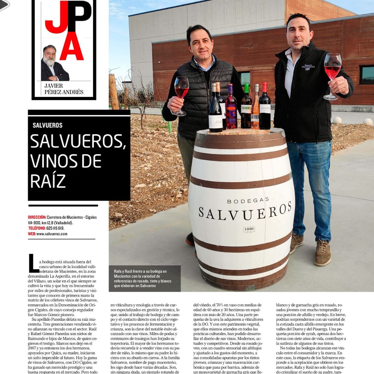 Bodegas Salvueros tweet media