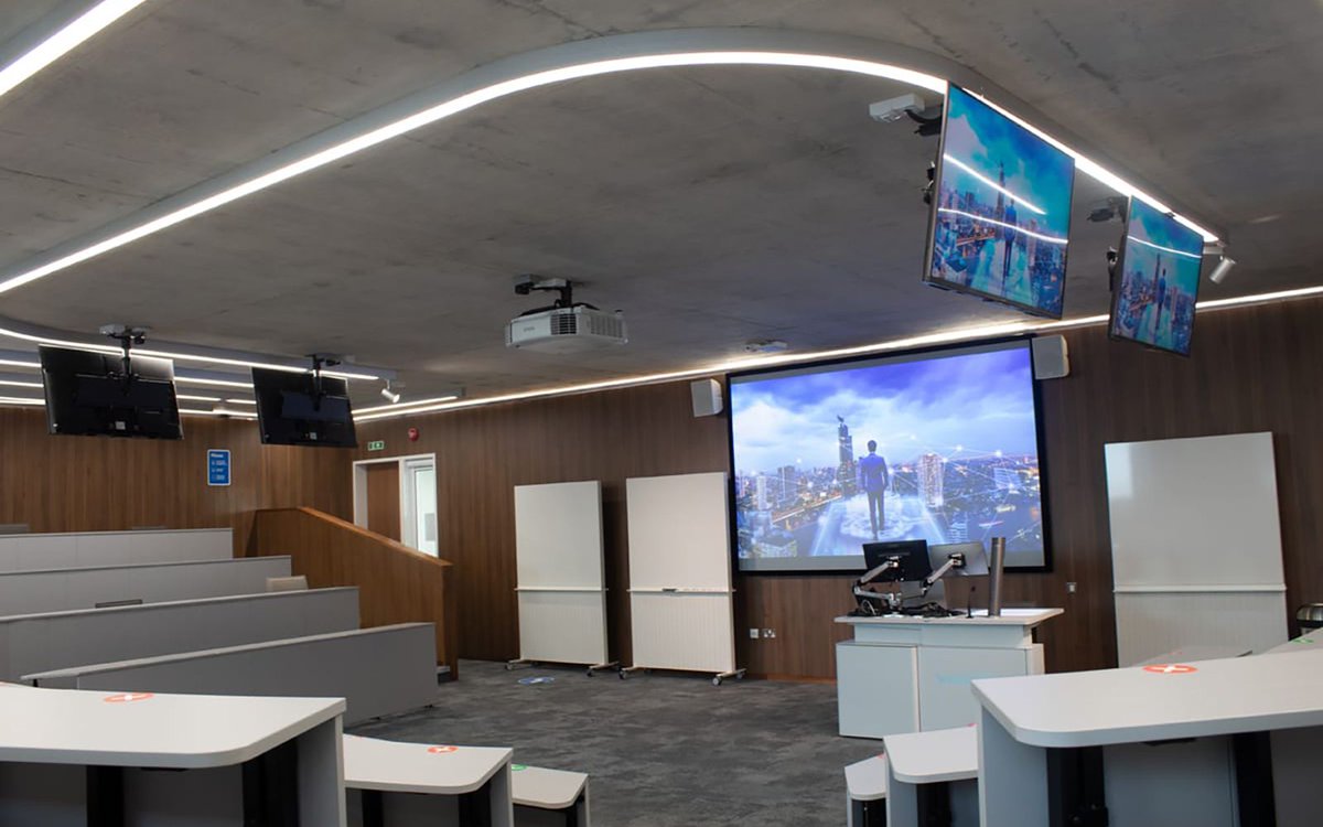 dnp_visiosign's tweet photo. Three extra-large dnp Supernova optical displays were chosen to deliver exceptional teaching and learning experiences at Southampton University’s new Centenary Building. Visual Displays created this month’s featured display solution.👍 

Read full story: https://t.co/NerX9ZYo0x https://t.co/R0xCUDv6Mv
