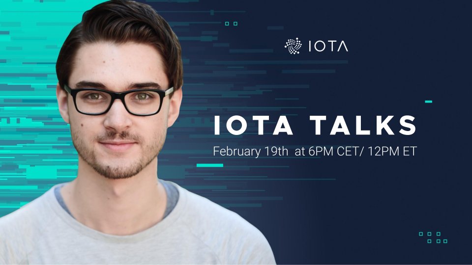 iota's tweet photo. Hey #IOTACommunity, it's almost time for our weekly #IOTATalks with our cofounder @DomSchiener! Join us today at 6PM CET for the latest and greatest #IOTA updates. Don't forget to ask your questions here for our next AMA session: https://t.co/LiqzhraSMv https://t.co/yToUYA1tWa