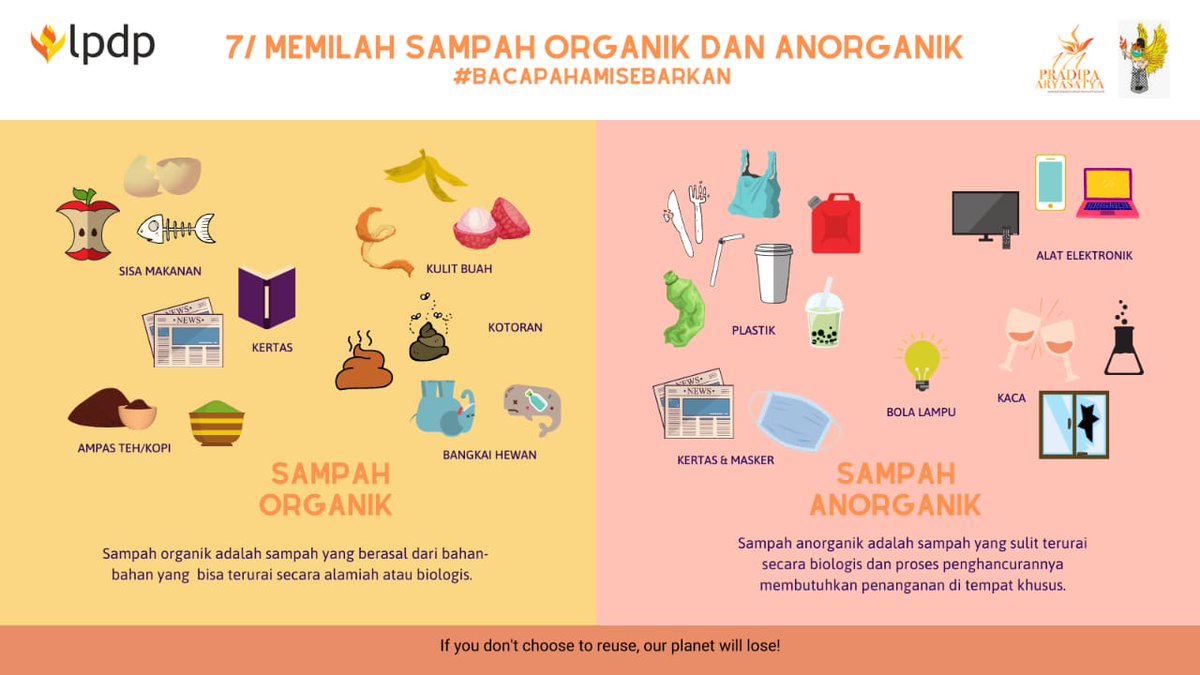 SJumhati's tweet photo. Kampanye Sosial PK Daring Angkatan 171 Pradipa Aryasatya, Hari Ketujuh.

"Penanganan Sampah Pandemi"

@LPDP_RI
 
#DiriUntukNegeri
#AkuPastiMengabdi
#SDMUnggulIndonesiaMaju
#lpdp
#lpdpri
#pk171
#pradipaaryasatya https://t.co/cNEFTC3uCc