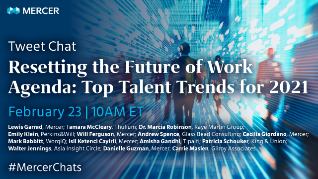 sigriff09's tweet photo. With companies looking to reset their #futureofwork agenda, how do they consider environmental, social &amp; governance (#ESG) factors? @MarkSBabbitt, @TamaraMcCleary, @AmishaGandhi, @eakboston, @AndySpence &amp; others discuss in our next #mercerchats. https://t.co/SMhFThm1Pd https://t.co/Afxte7xNMS