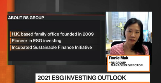 RSGroupAsia's tweet photo. In a recent interview on #Bloomberg @business, our MD Ronie Mak said #ESG investing is growing at a fast pace in Hong Kong and “many local investors are increasing their ESG #InvestmentAllocation to over 50%." This is extremely encouraging: https://t.co/Lbg4cqbdAq https://t.co/48Z3Qku3U9