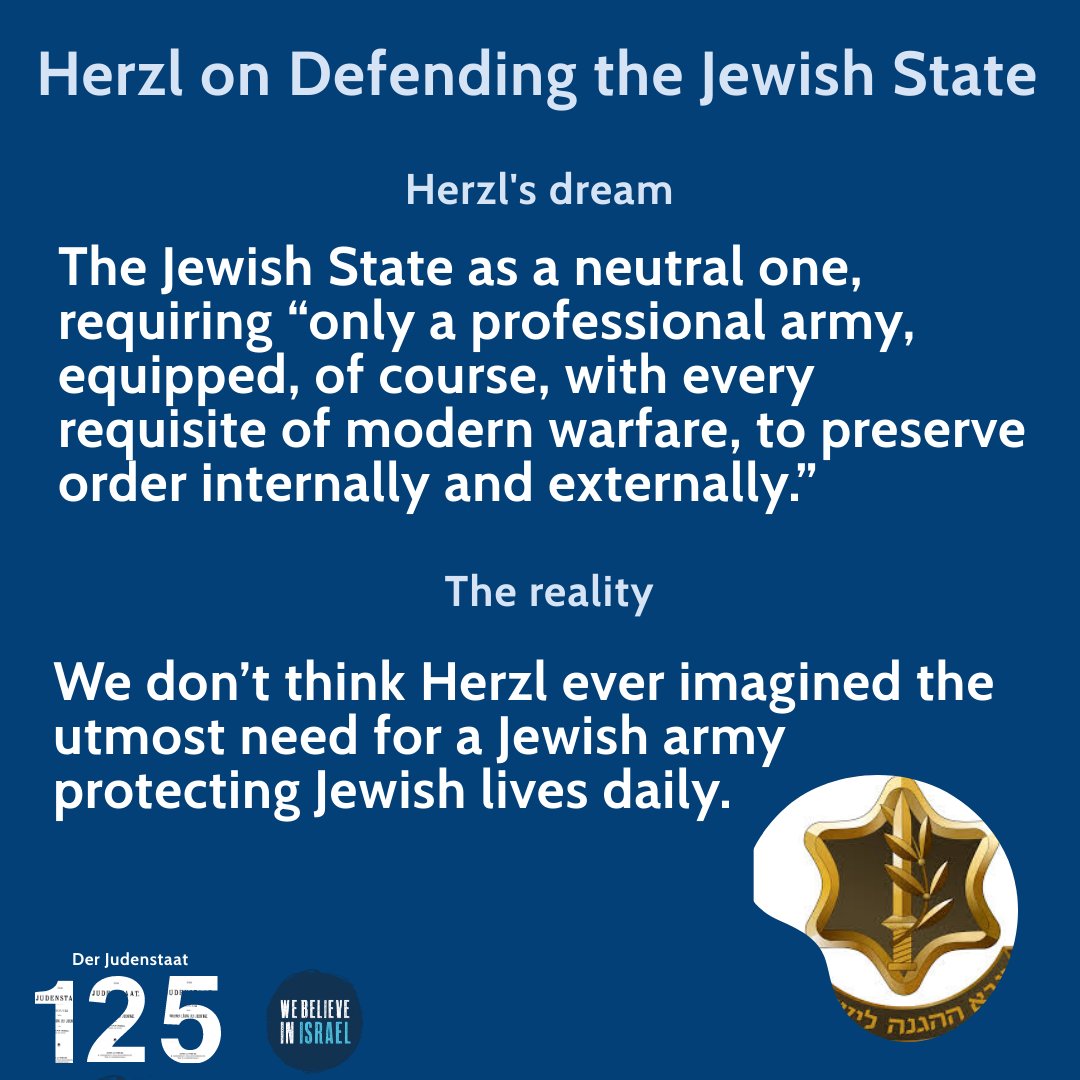 Herzl on Defending the Jewish State:  #DerJudenstaat  #Herzl (6)