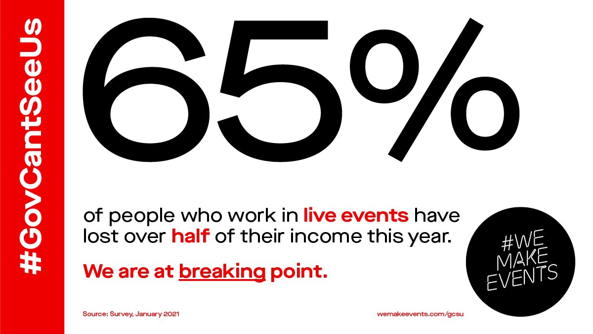 Sonalyst's tweet image. #WeMakeEvents #GovCantSeeUs