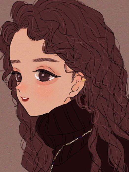 味海苔 友達からのリクエストでロングのパーマ こーゆう細かいパーマ憧れる イラスト Illustrasyon Drawing Illustration Art Illustration パーマスタイル ロングパーマスタイル ソバージュ イヤーカフ ウェーブパーマ T Co