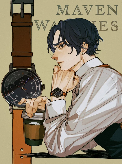 MAVEN WATCHES様[@mavenjapan ]から素敵な時計をいただきました!!⌚️✨

ヴィンテージな雰囲気が落ち着いていてカッコいいです。
暗闇で針が光ります!? 