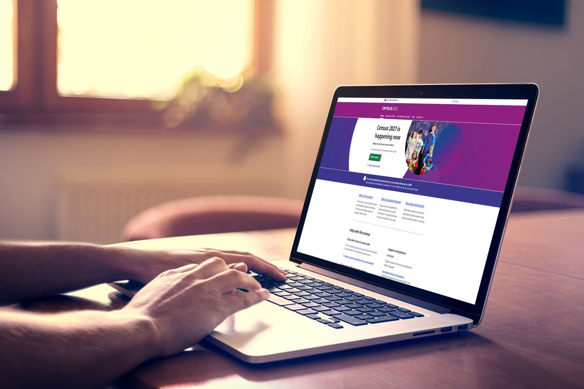 Coming through your door soon: In March you will receive a letter that will tell you everything you need to know about how to complete #Census2021 online. Paper copies of the census are available if you need it.
