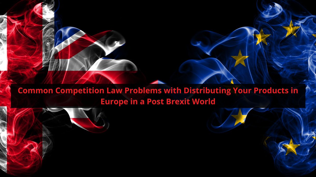 Join us on Tuesday 16 March 2021 at 4pm for a webinar on competition law problems encountered when distributing products in the UK and the EU and how to avoid them. 

rosenblatt-law.co.uk/event/eu-compe…

#competitionlaw #Brexit