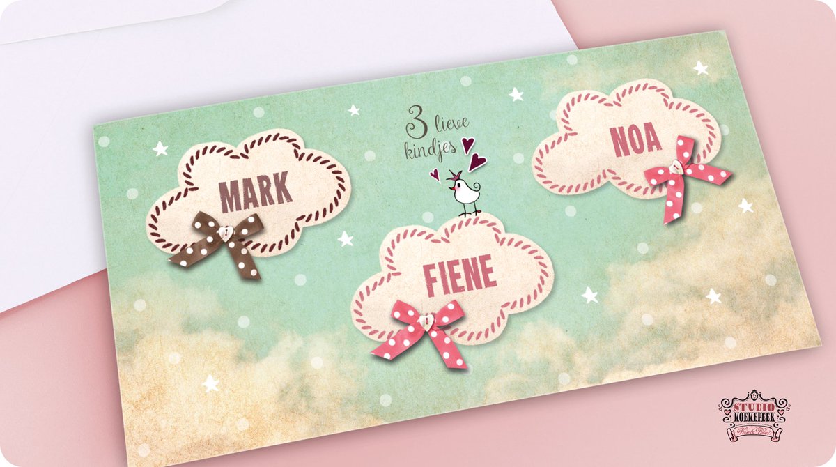 #zwanger van 3?!
Daar hoort natuurlijk ook een bijzonder kaartje bij. 💖💖💖

studiokoekepeer.nl/geboortekaart-…

#zwangervaneendrieling #geboortekaartjesopmaat #geboortekaart #drieling