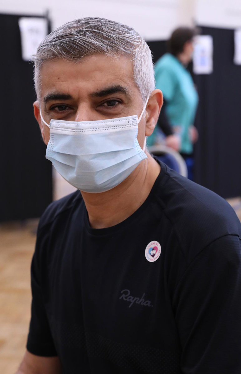 Love that as a Mayor of Islamic faith, I received my COVID vaccine at a local church, from Reverend Dr Sue Clarke, who came out of retirement to volunteer as a vaccinator. 

This is London: our diversity is our strength.