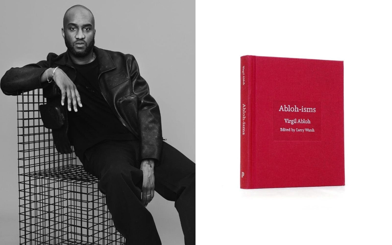 nss magazine on X: Selected by Larry Warsh, Virgil Abloh's statements  range from fashion to art, including architecture and design. An unmissable  volume for all Abloh fans, and for all fashion lovers.