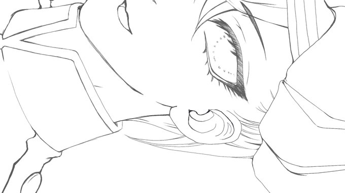 今日の線画 