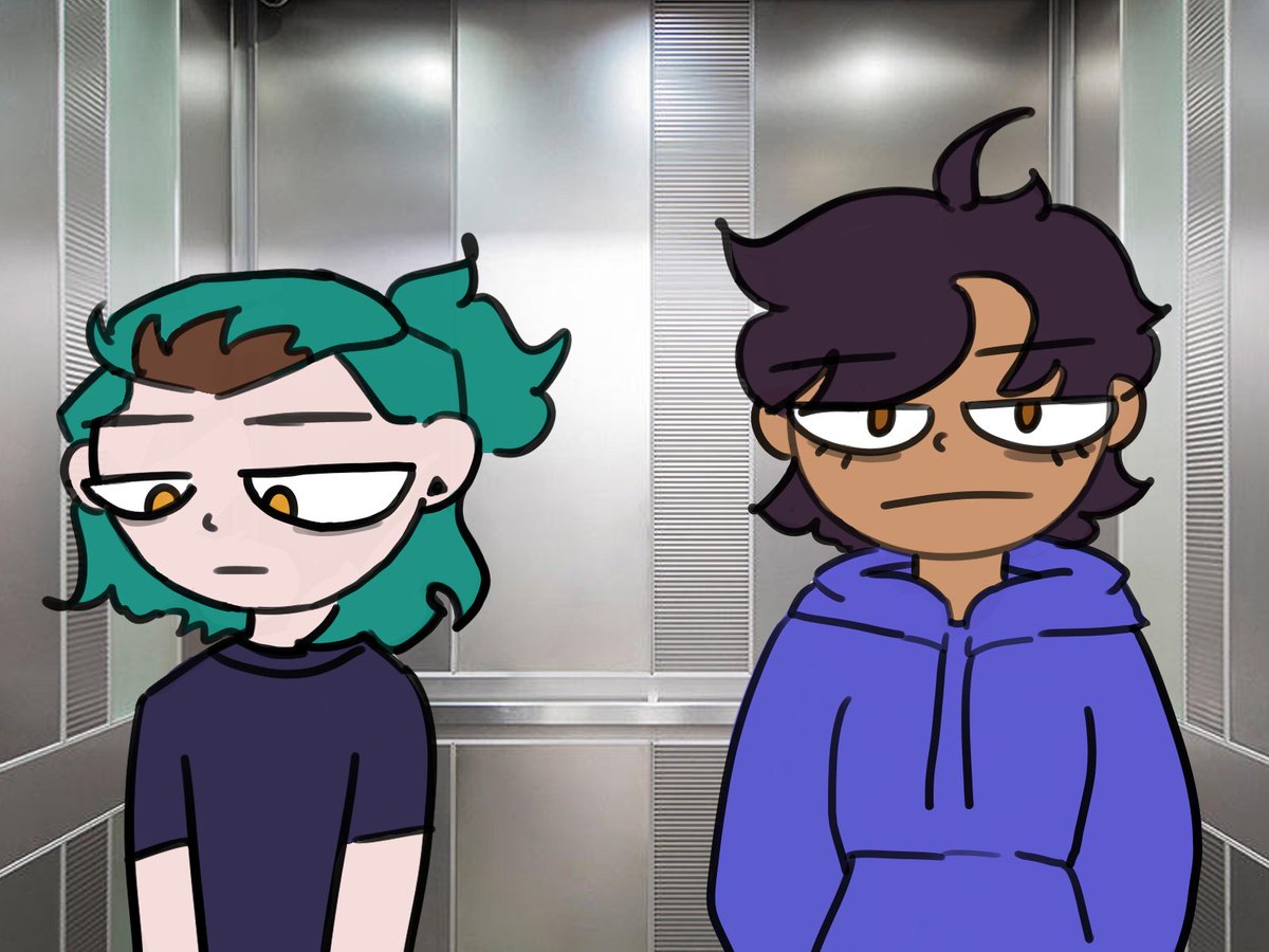 saulesays's tweet photo. what if we bumped into each other in an elevator at 3 am ? haha ... unless ? #lumity #luz #amity #helpwtf https://t.co/eUCX4EK6WL
