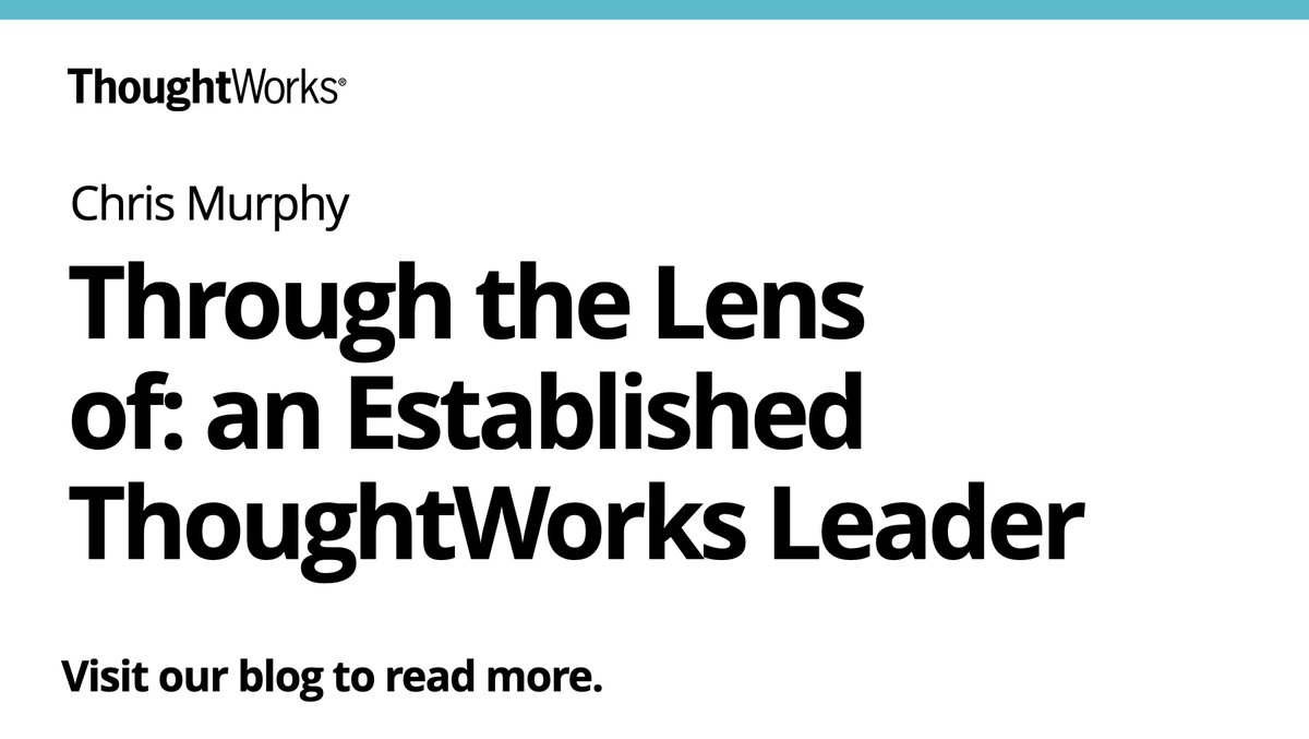 Thoughtworks tweet media