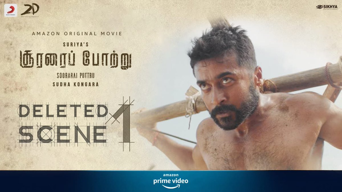 2D_ENTPVTLTD's tweet photo. Celebrating #100DaysOfSooraraiPottru, the Maara way!! Presenting to you, deleted scene from #SooraraiPottru!!

https://t.co/lt42Ox8RCb

@Suriya_offl #SudhaKongara @rajsekarpandian @gvprakash @nikethbommi @Aparnabala2 @editorsuriya @jacki_art https://t.co/p2VAGaeV9z