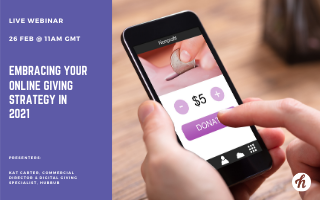 Don't forget to register for next week's webinar! So far over 100 of you have signed up to learn more about how giving online grew in 2020 and how to encourage more donors to give online

Register here ➡️ ow.ly/x9zc50DEtNi

#onlinegiving #virtualfundraising #digitalgiving
