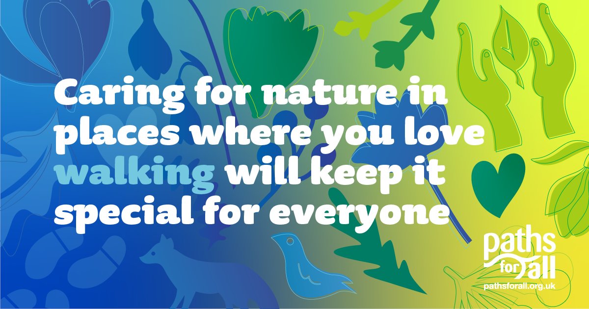 This week our #WalkingWithNature campaign is exploring how acts of #kindness can improve local walking environments. That's everything from smiling at a stranger on your daily walk to pruning back overhanging branches on a popular path.