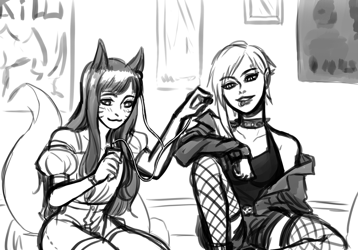 #KDA #Ahri #Evelynn #ArtofLegends 