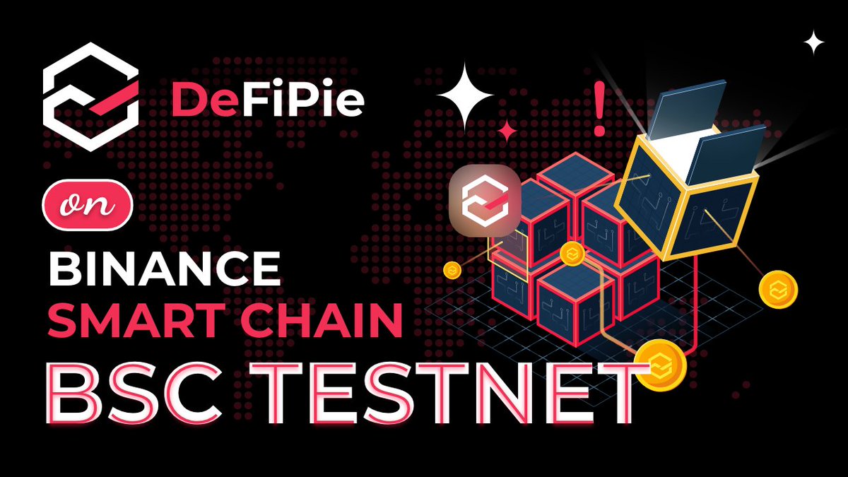 defipiepie's tweet photo. Hello, $PIE community!
We're happy to announce #DeFiPie app on #BSC testnet. We're live 🚀🚀🚀
Check it out: https://t.co/43WQQ8Ckcx
And also check our article: https://t.co/T6uPltXdDB https://t.co/BD0gLERY14