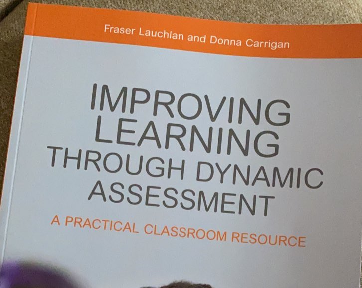 Lizzy___Anne's tweet image. This morning’s focus: developing knowledge of #DynamicAssessment 📖 I have to say @EpsSouthend ‘s #EP_reachout videos on DA have been rather useful ✨