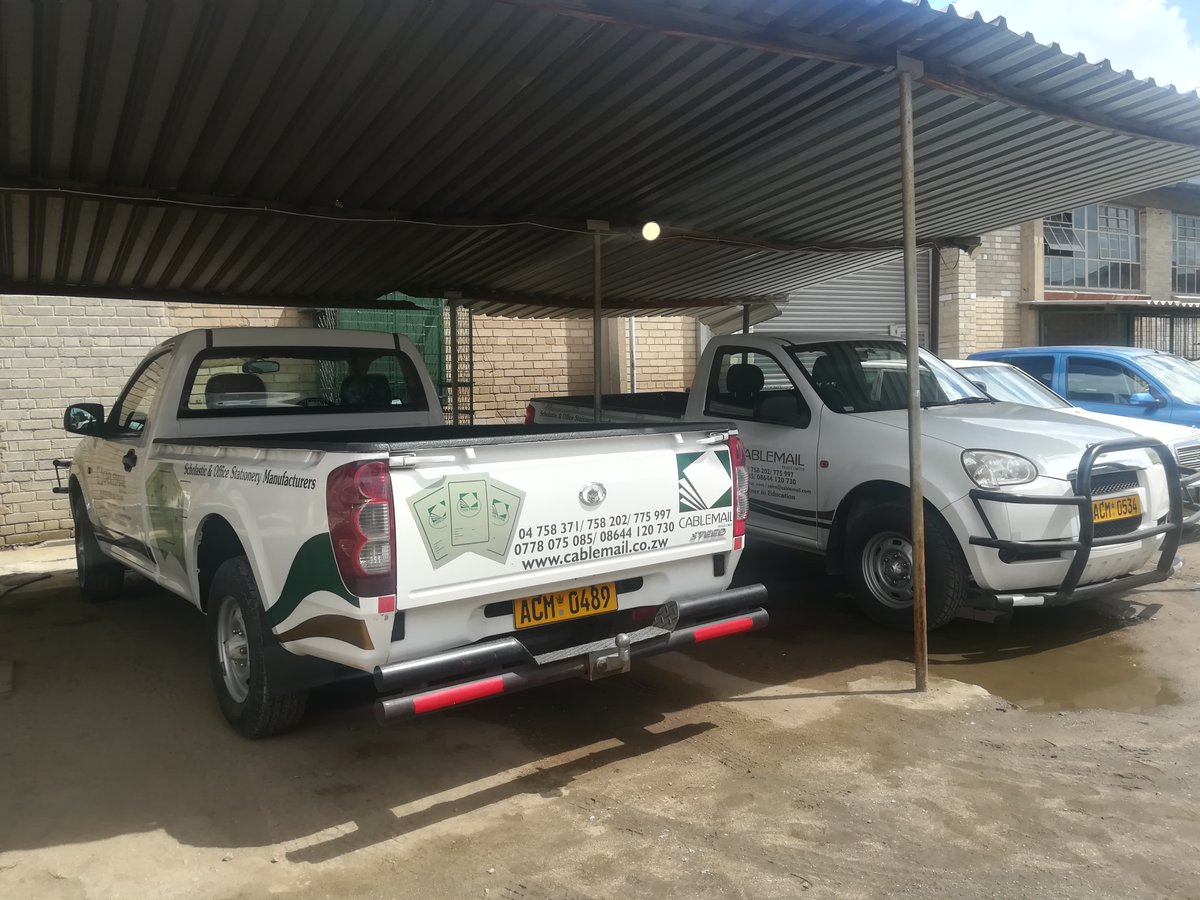 CablemailL's tweet photo. We proud ourselves in offering delivery services to our clients. #Zimbabwe #harare #stationery https://t.co/SrXpMKu4b5