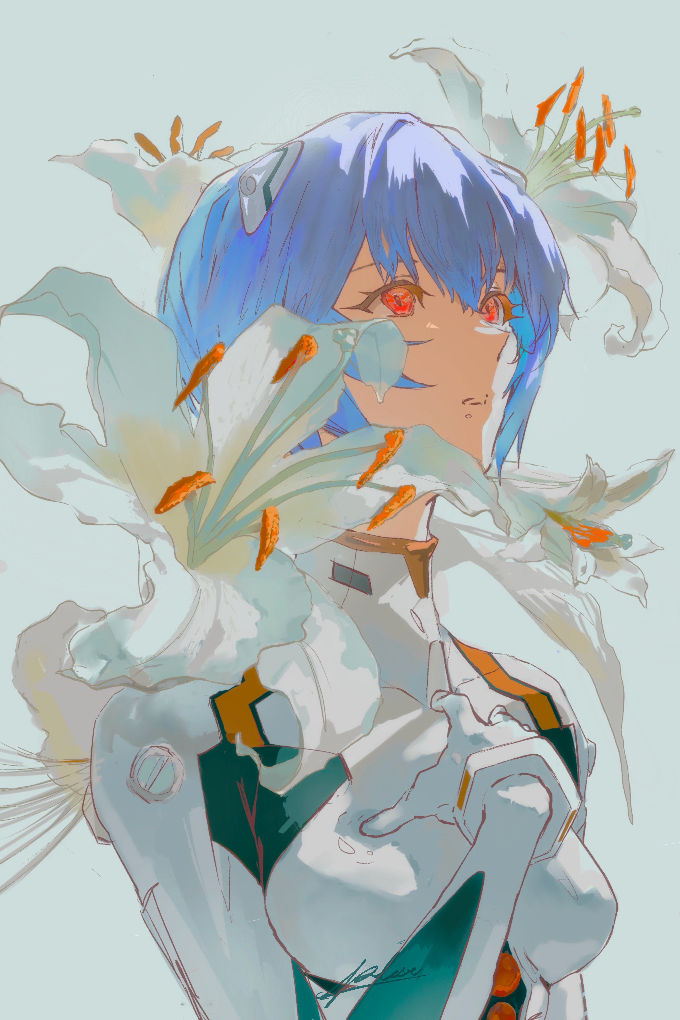 ぴあす 綾波レイ X カサブランカ エヴァ イラスト T Co Jax92qudyq Twitter