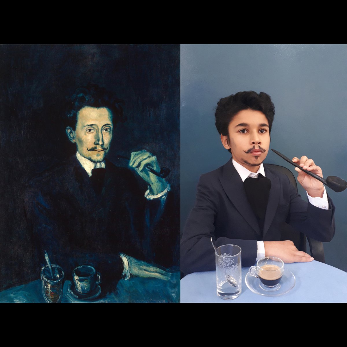 GsjcRabat's tweet photo. Les collégiens du Groupe Scolaire Jacques Chirac ont relevé le #GettyMuseumChallenge et nous font redécouvrir l'histoire des arts au travers de leurs ingénieuses réinterprétations
La suite sur notre page FB : https://t.co/gVhEtS1WNC
#GSJC #GettyMuseumChallenge #Artsplastiques https://t.co/qwGqS1M4cK