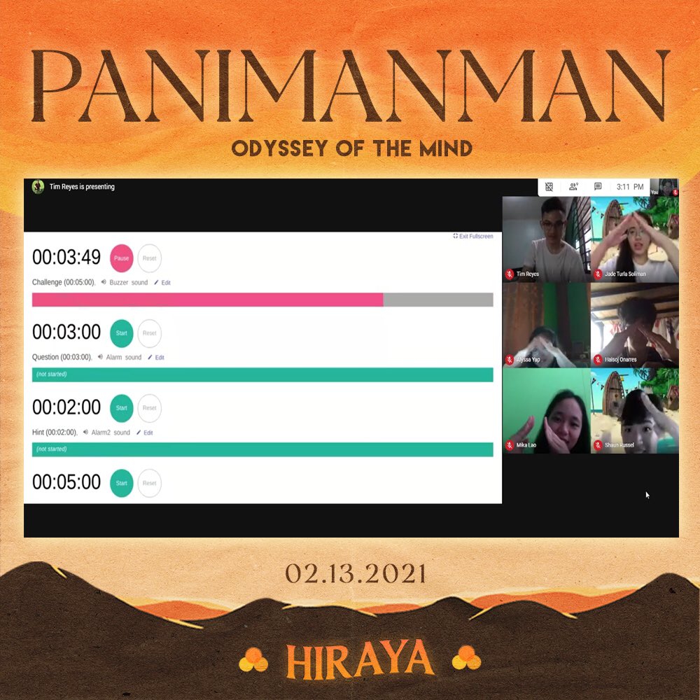 aptas_acsci's tweet photo. Did you enjoy the mind-boggling activities, stellars? 🧐 Hope you’ve met new friends and build memorable experiences with this year’s odyssey of the mind! 💜
#PANIMANMAN
#APTAS🌱
#ScienceMonth2021 🧠
#HIRAYA🌞
#VisionForTheFuture🏳 https://t.co/e41imo8Yfg