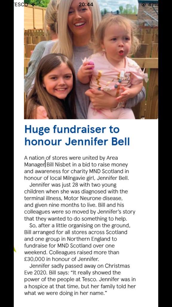 So proud to work for a company that makes a real difference to so many - Go Tesco 💙