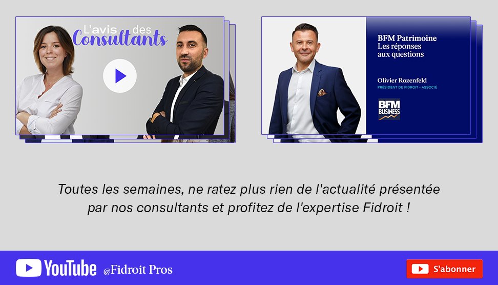 fidroit's tweet image. 𝙔𝙊𝙐𝙏𝙐𝘽𝙀 🎥

Abonnez-vous pour ne rien rater de l&apos;actualité 😉

➡Notre chaîne Youtube : lnkd.in/dgva_PP

#fidroit #youtube