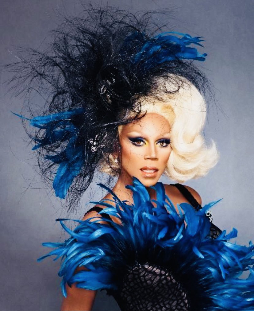 RuPaul as sea creatures.A thread.