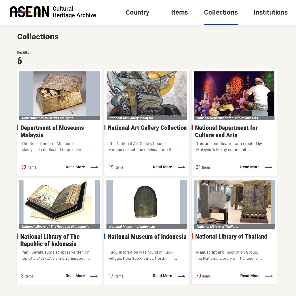 aseancoci's tweet photo. There's something for everyone on the #ACHDA website! From #visualarts to archaeological items, #antique furniture to traditional #theater, you're sure to find many interesting items.

More collections from #Indonesia and #Thailand will be added soon. Don't miss it!

#JAIF20 https://t.co/CE6WrsHePW