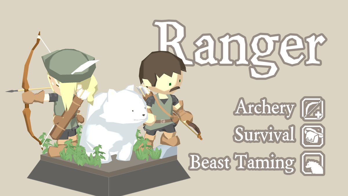 🗝️This shows one of character classes in the dungeon crawler I'm developing🌱
🌿地下迷宮探索のゲーム、継続して作ってます～🌲弓使いです
#DRPG #b3d #dungeoncrawler