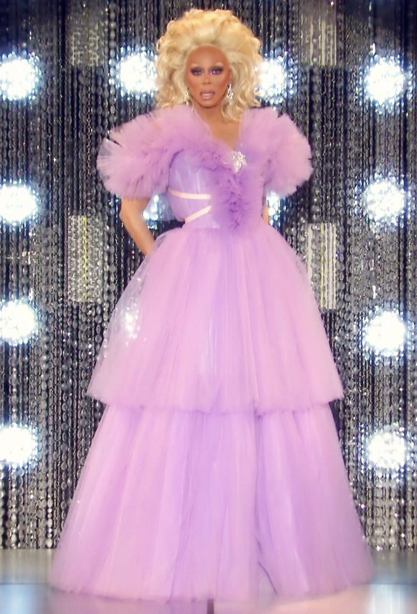 RuPaul as sea creatures.A thread.