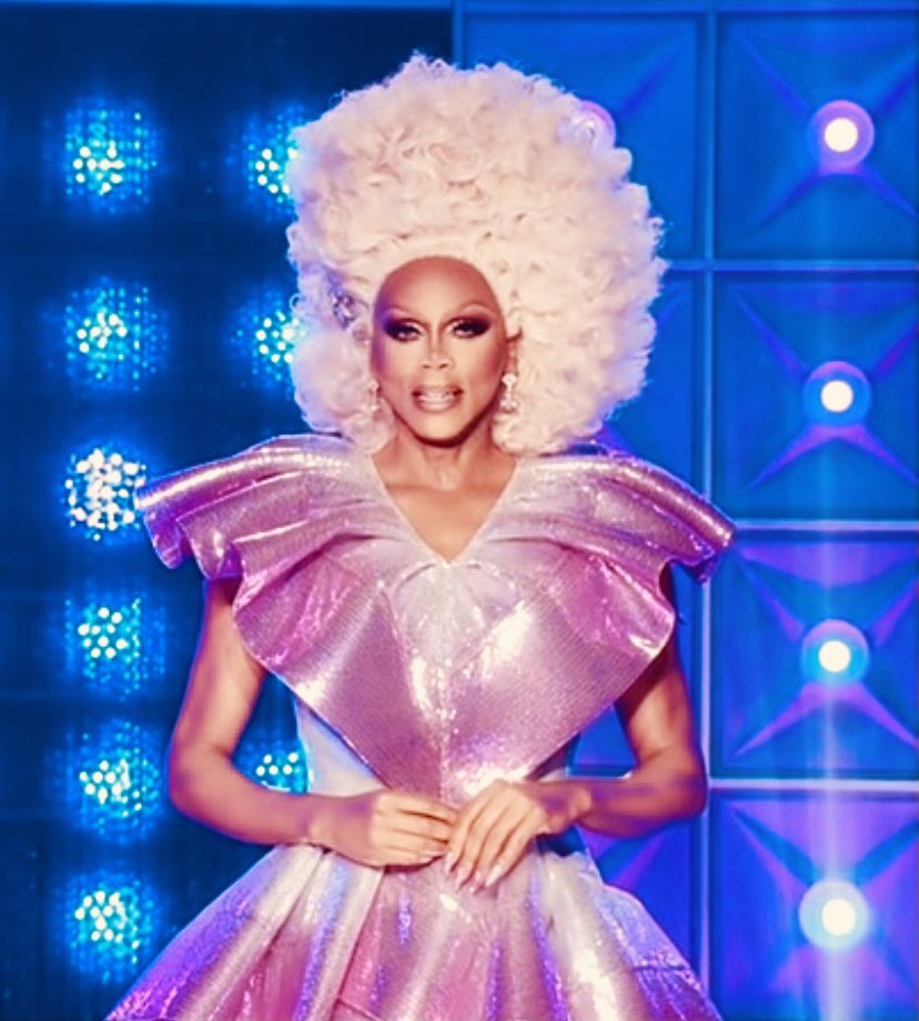 RuPaul as sea creatures.A thread.
