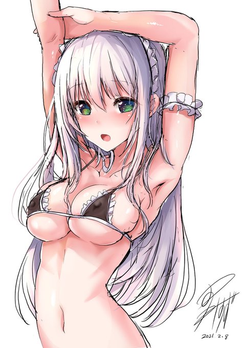 [R-18] ツイッターイラストまとめ2021年1月～2月 #オリジナル https://t.co/2KccUjf0HB 