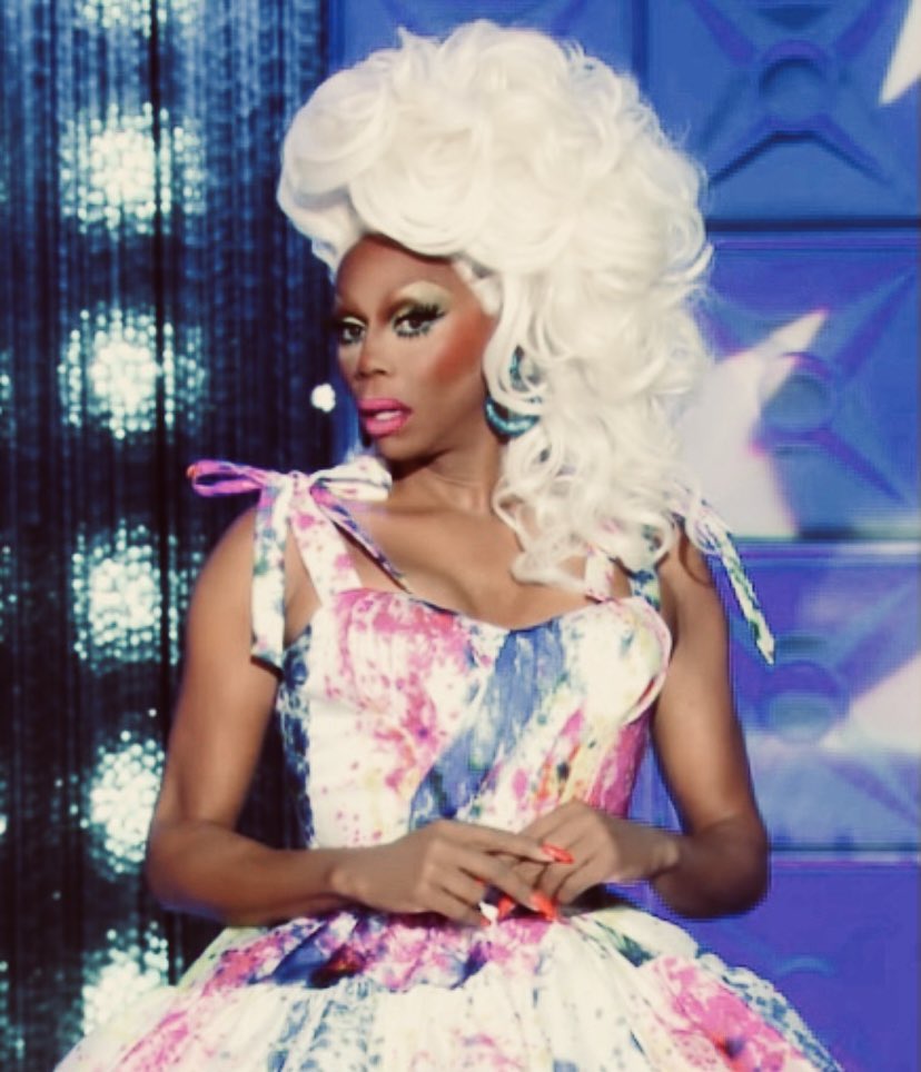RuPaul as sea creatures.A thread.