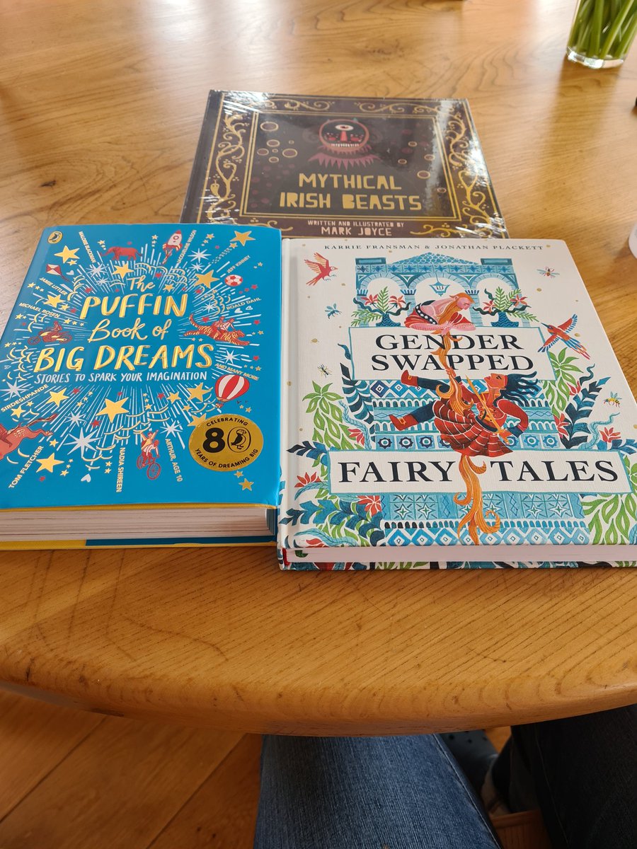 They have arrived! No more handsome princes rescuing beautiful princesses. Thank you @HalfwayUpBooks for your excellent advice and prompt service #shoplocal