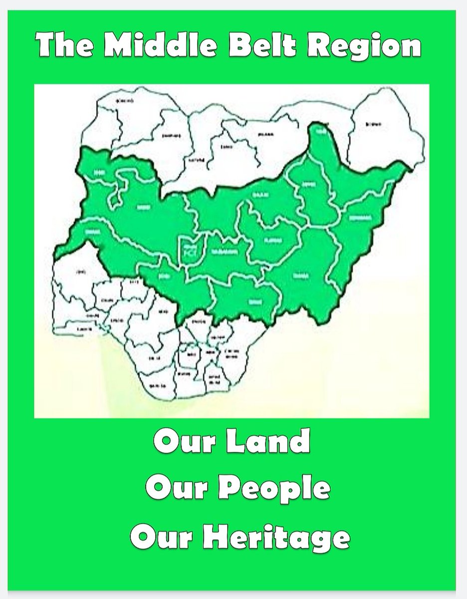 The Middle Belt was NEVER under the Jihad