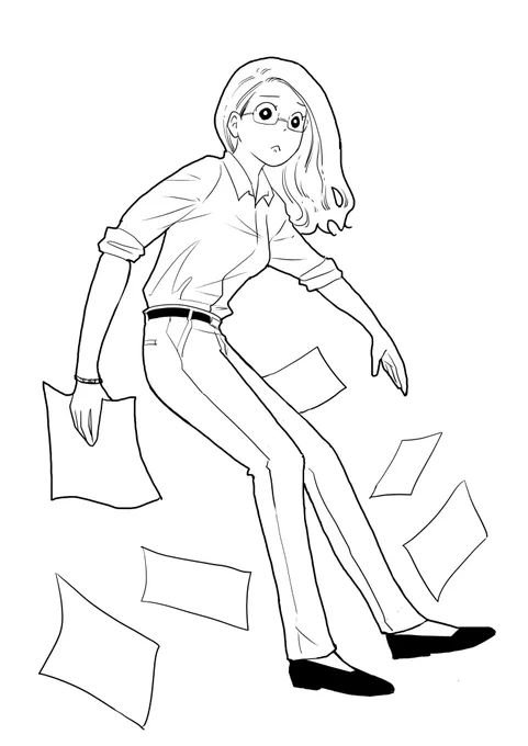 君がいないとわたしはポンコツ
#落書き 