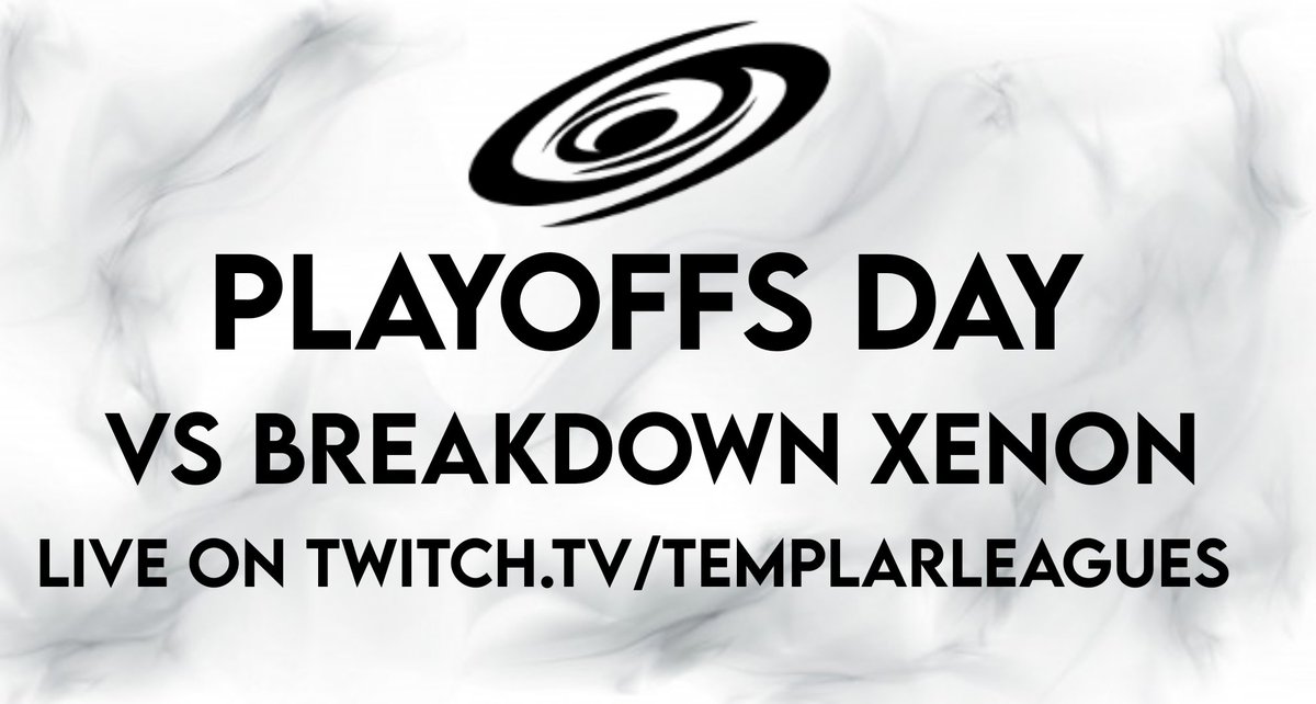 DSGCosmic's tweet photo. AW YEAH IT'S PLAYOFFS DAY!

🏆: @TemplarLeagues Playoffs Quarter Finals
🆚: @BreakdownXenon
⚔️: @JumboRl + @DannyyRLC (subbing for today)
⏰: 6:00PM GMT
📺: https://t.co/3IIDfTdLWn

Wish the best of luck to the boys today, let's go out and fight like hell! 

💪 https://t.co/XOxVQ6Ase7