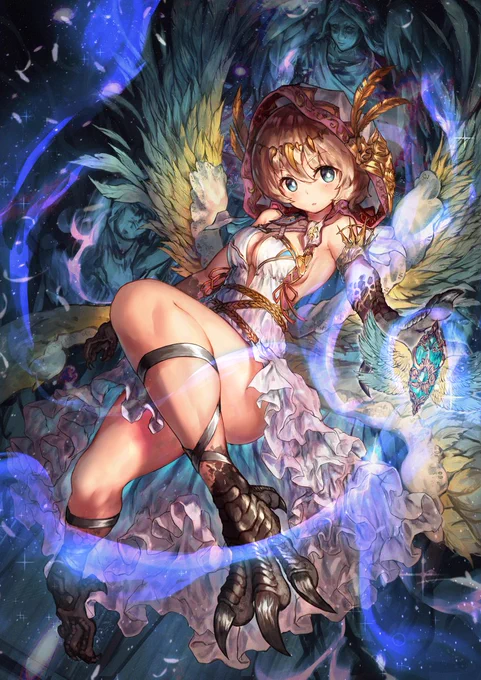 #見た人もなにか無言で青い何かをあげる
TCGっぽいの 