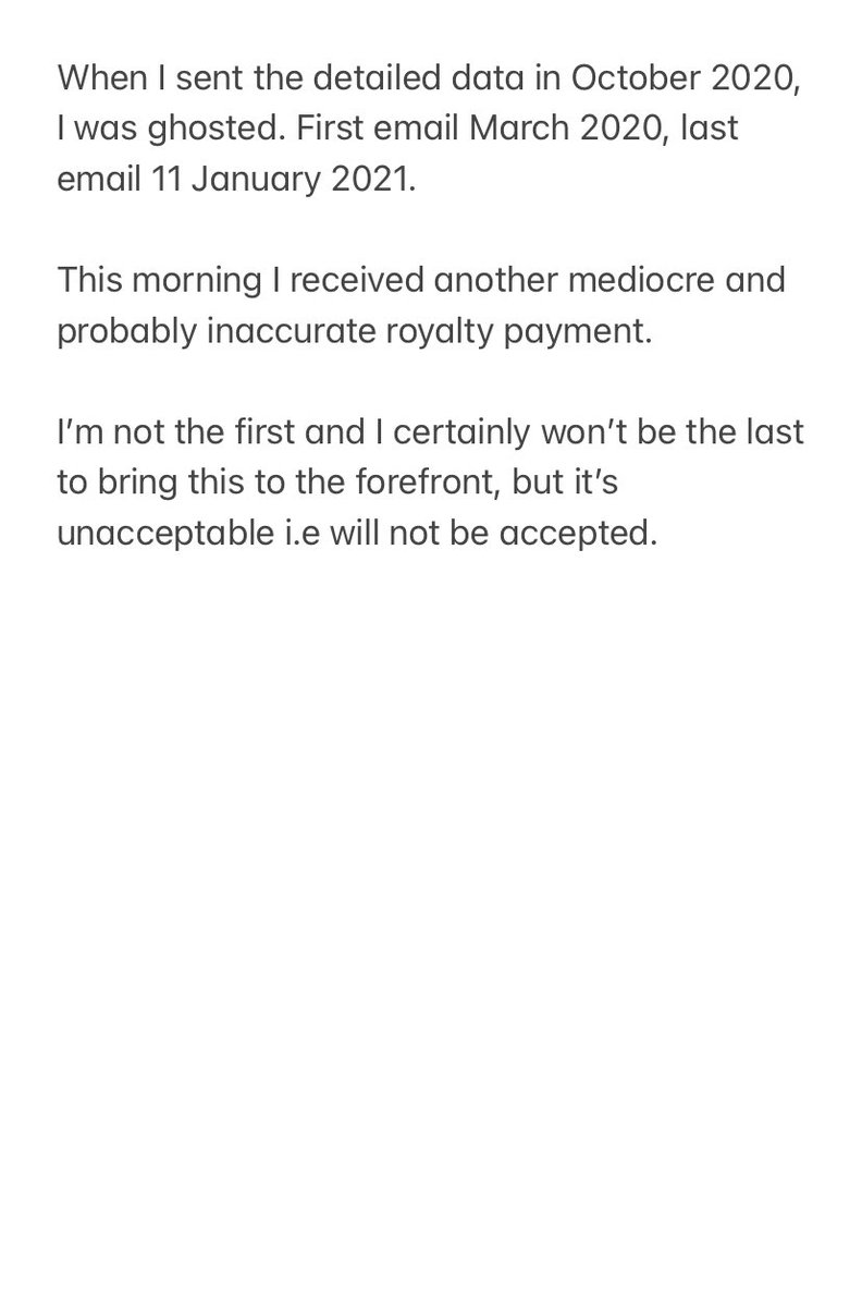 I’ve been a bit too quiet about this interaction for a bit too long <a href="/SAMROMusic/">SAMRO</a> ✍🏽