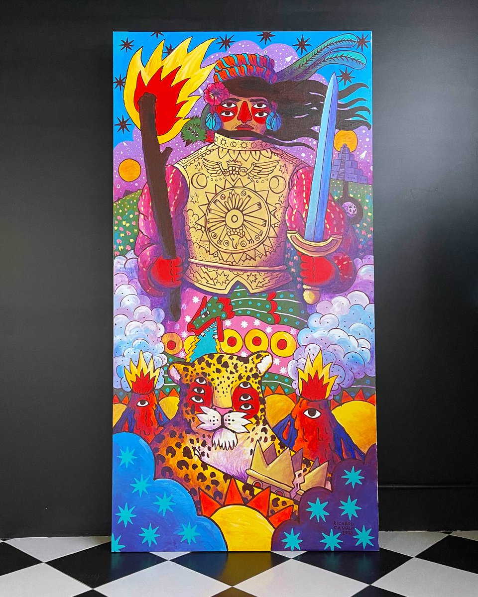 mwlb_agencia's tweet photo. No podemos dejar de mirar a nuestro nuevo compañero. Es una auténtica obra de @RicardoCavolo  y nos flipa. #MWLB #RicardoCavolo #Art https://t.co/vAoEPzhlUu