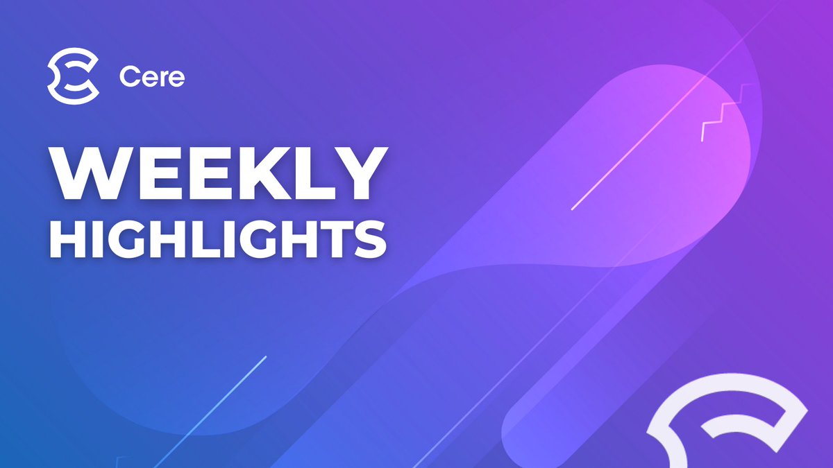 cerenetwork's tweet photo. 🎯 Cere Network Weekly Highlights

⬇️ This week: 

💠Announced @joinrepublic as our token sale partner
💠Presented partnership with @ReefDeFi 
💠Conducted meme competition
💠Getting ready to launch testnet
💠15k+ followers on Twitter https://t.co/Fq97ZqVVJv